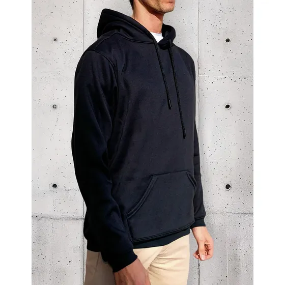Hoodie En Algodón Perchado