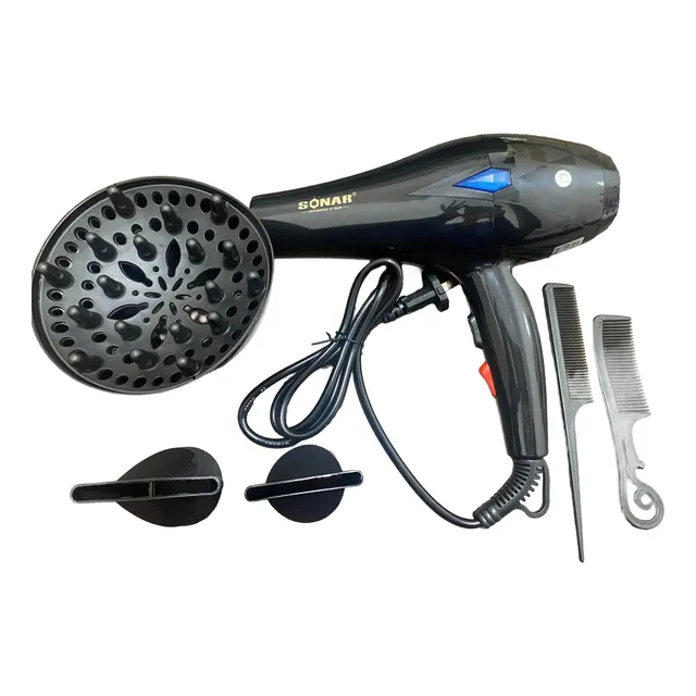 Secador De Cabello Sonar Sn-1268 5 Piezas En 1 220v