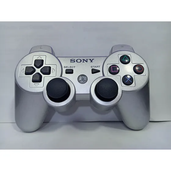 Control Dualshock 3 Ps3 Plateado Plateado