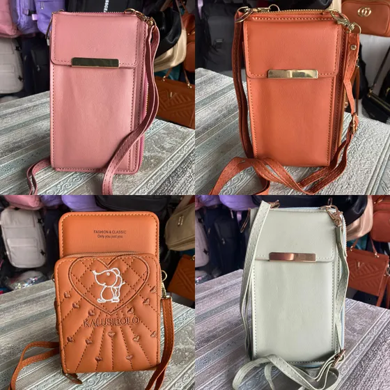 Portacelular Bandolero Monedero Cartera Elegante Mujer Dama