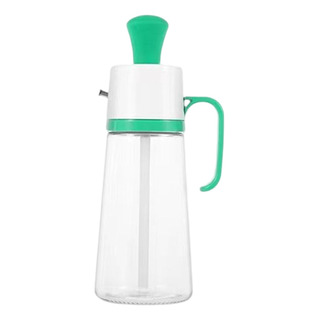 Botella De Aceite Skid Slip Handle Restaurant 550ml Verde Botella De Aceite Skid Slip Handle Restaurant 550ml Verde