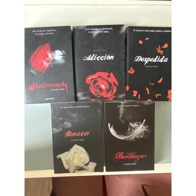 Saga Completa X 5 Medianoche Claudia Gray