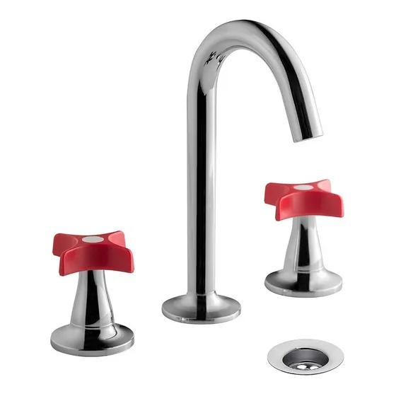 Griferia Lavatorio Mesada Fv Pétalo 0207/m3 Varios Colores