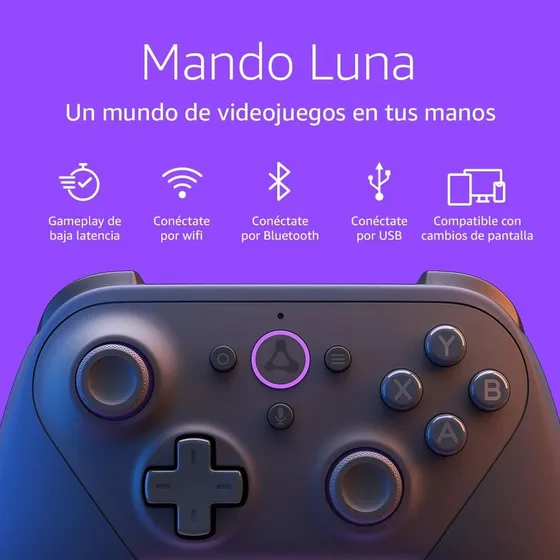 Control Gamepad Amazon Luna - Controlador Para Juegos