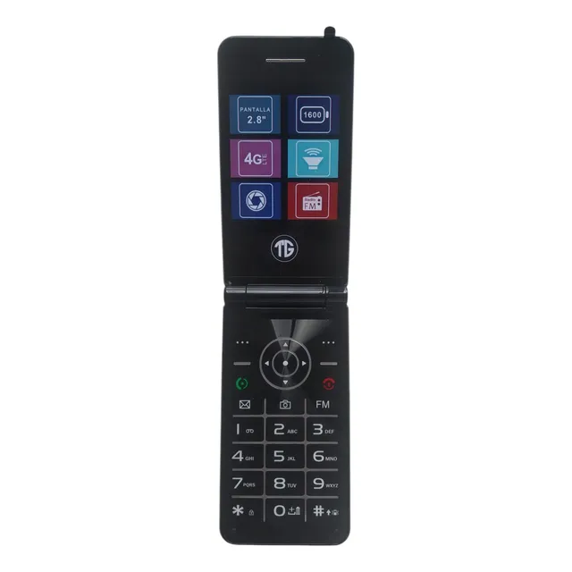 Telefono Movil Plegable Doble Sim Flecha Camara Radio