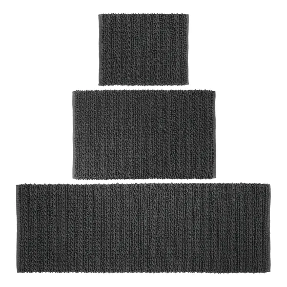 Alfombra Spa Lujo 100% Algodon Felpa Absorbente Agua Borde