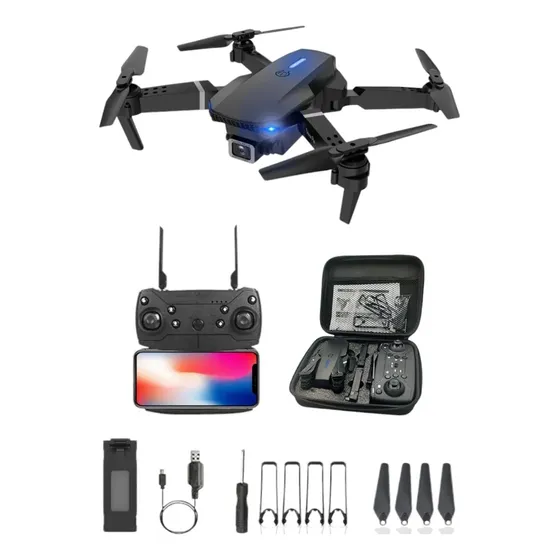 Drone Con Camara Hd Wifi App Control + Bateria Recargable