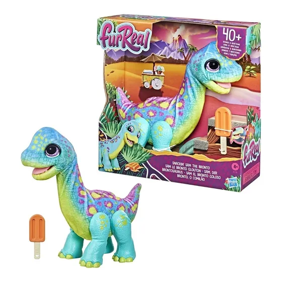 Furreal Dinosaurio Interactivo Snackin' Sam The Bronto 