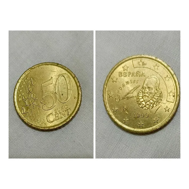 Moneda Española 50 Euro Cent