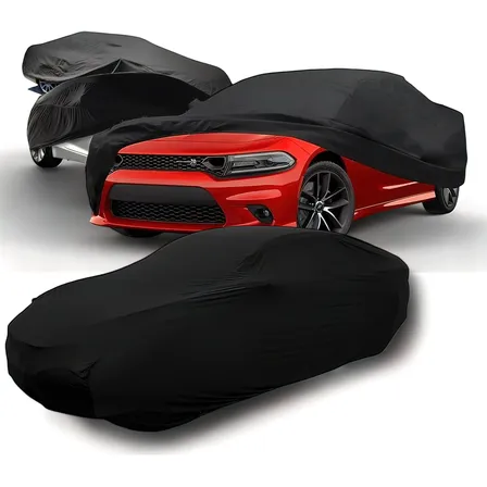 Capa De Cobrir Carro Lycra Tecido Proteção Sol Poeira Riscos