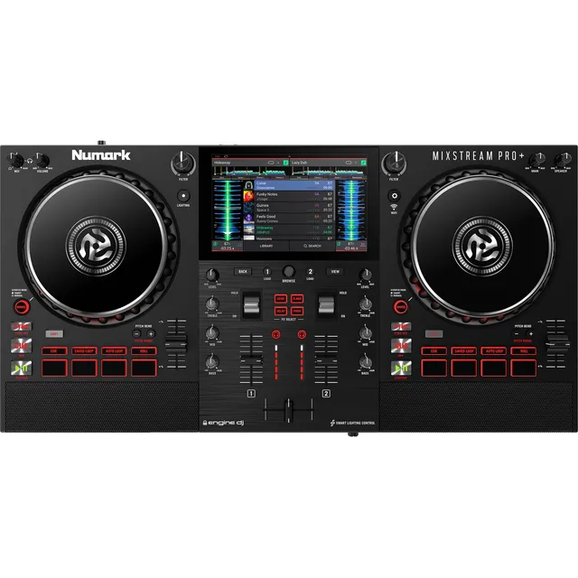 Controlador Numark Mixstream Pro + Plus color negro