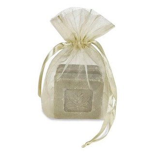 Bolsita Organza 50 Pzas De 10 X 15 Cms Ivory, Bautizo, U-tee Bolsita Organza 50 Pzas De 10 X 15 Cms Ivory, Bautizo, U-tee