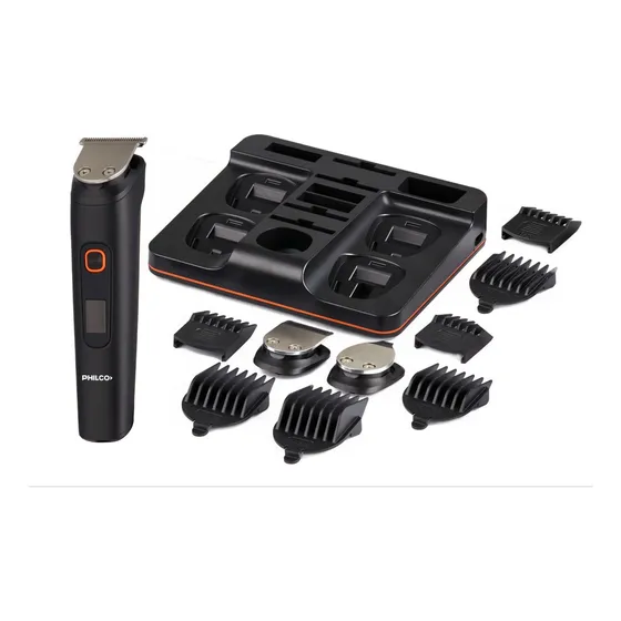 Corta Barba Philco 5w 8 Cabezales Resistente Al Agua