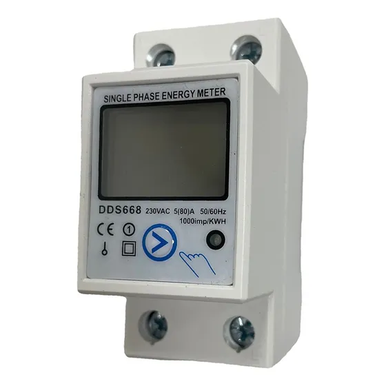 Medidor De Energía Digital Tipo Riel De Calidad Dds Restable