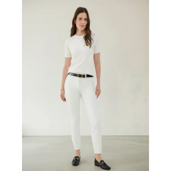 Jean Para Mujer Skinny Marca Patprimo Color Blanco #30160464