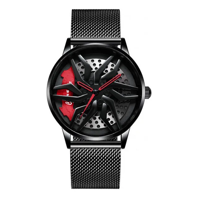 Reloj No Mecánico Estilo Rueda Impermeable Para Hombre