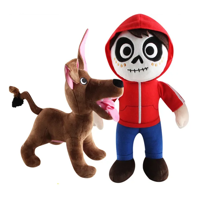 Pack Peluches Película Coco Miguel Y Dante
