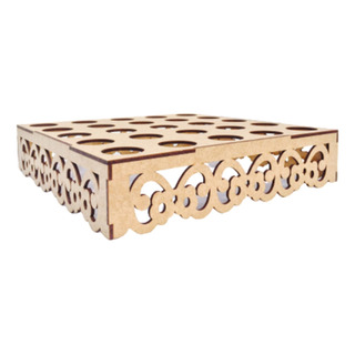 Base Para Conos Fiesta 25x25 Cm 3mm Mdf Base Para Conos Fiesta 25x25 Cm 3mm Mdf