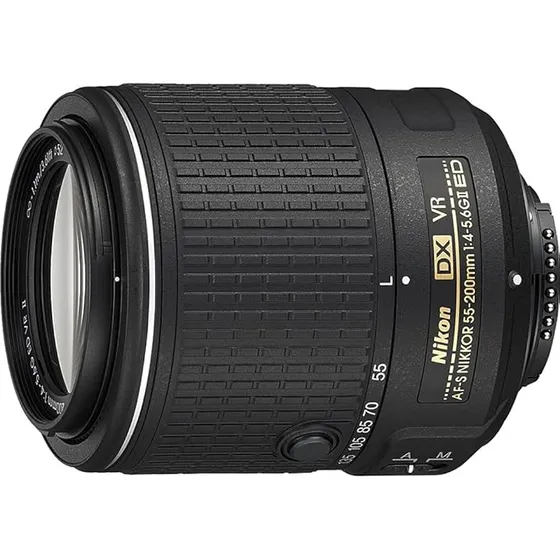 Objetivo Zoom-nikkor Nikon 55-200mm F/4-5.6g Vr Ii Dx Af-s E