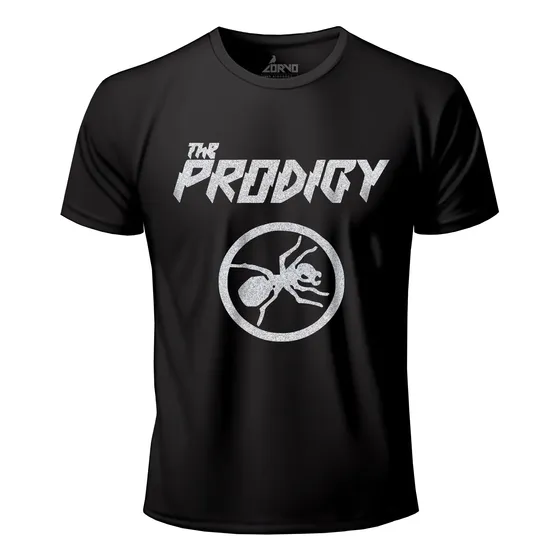 Camiseta The Prodigy - Silk Metalizado