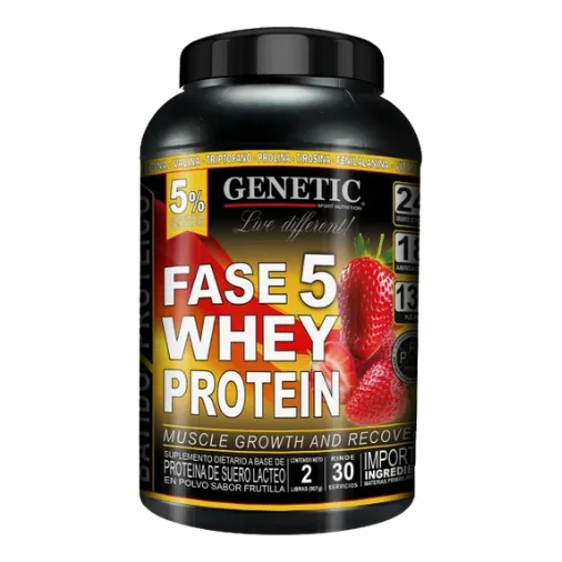  Fase 5 Whey Proteina Rapida Absorcion X 2 Lbs - Genetic