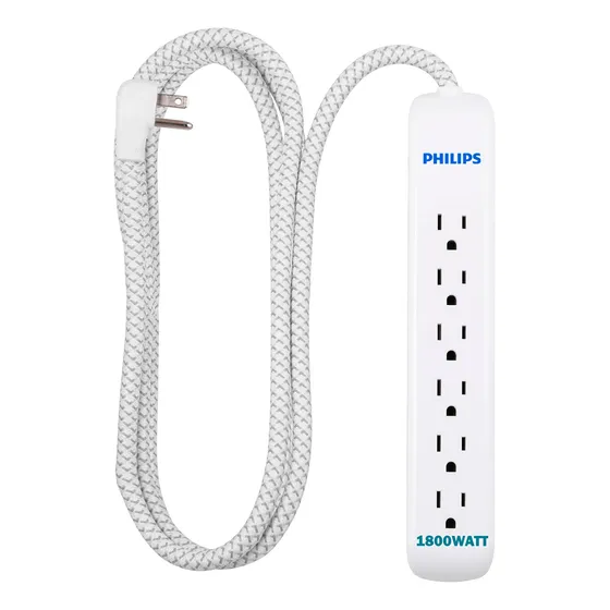 Protector Regulador Voltaje 6 Tomas 15a 1800w Router Nevera