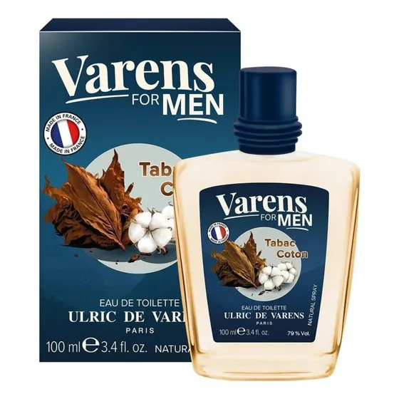 Ulric Varens For Men Tabac Coton 100ml Perfumesfreeshop! Volumen De La Unidad 100 Fl Oz
