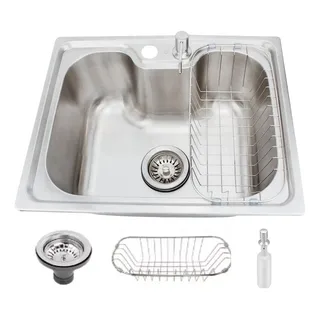 Cuba Pia Cozinha Gourmet Aço Inox 50x40 Meganox C Acessórios Cuba Pia Cozinha Gourmet Aço Inox 50x40 Meganox C Acessórios