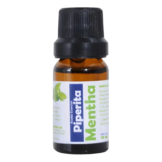 Aceite Esencial De Menta Piperita Concentrado Puro 100%