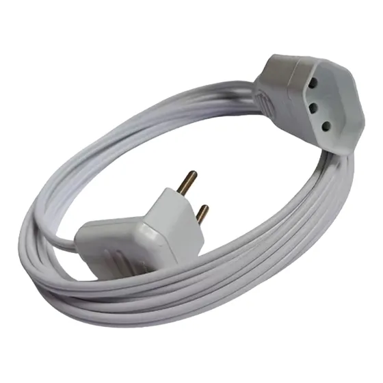 Extensao Elet.1 Metro 1 Tom.10a 110/220v Fio 1,5mm Cod.442l