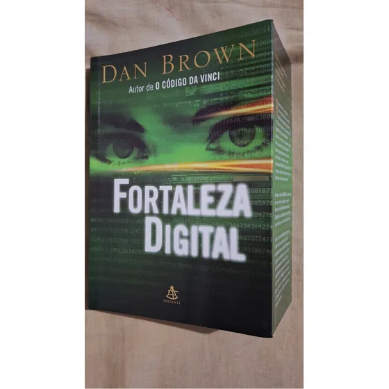 Livro Fortaleza Digital Dan Brown Autor De O Código Da Vinci Capa Mole Editora Sextante