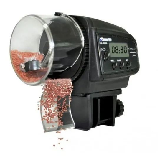 Alimentador Automatico Digital Lcd Para Peces Y Acuarios