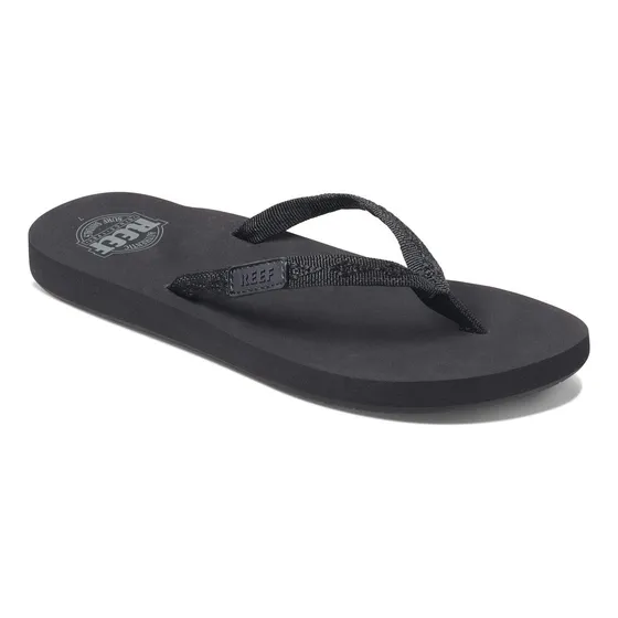 Sandalias Reef Para Mujer, Color Jengibre, Negro/negro, 6