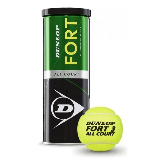 Pelotas De Tenis Dunlop Fort All Court X3u Presurizadas