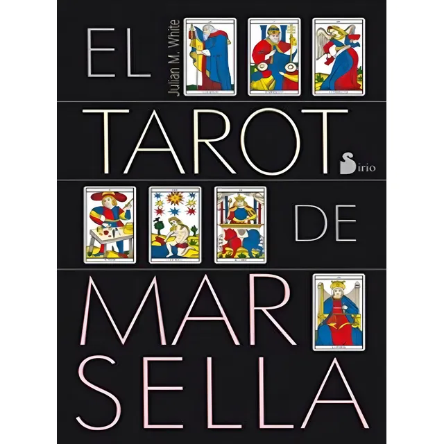 Tarot De Marsella Libro Cartas Estuche Sirio Julian White Español