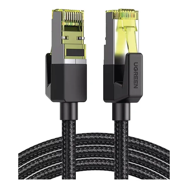 Cable Ethernet UGREEN Cat7 CLASSⅠF/FTP Redondo con Malla de Nylon 2 Metros Modelo: 80423