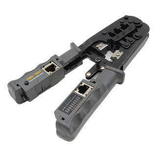 Crimpeadora Pinza Y Tester Rj11 12 / 45 Tipo Crossmaster Crimpeadora Pinza Y Tester Rj11 12 / 45 Tipo Crossmaster