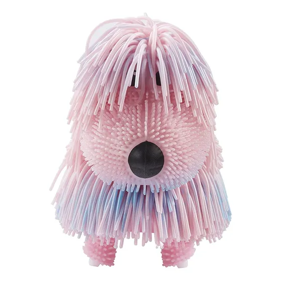 Peludito Shine Perrito Perlado Rosa Musical Wd188p