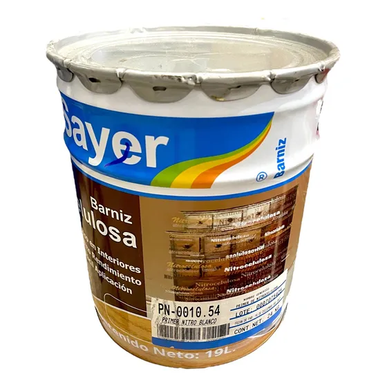 Pn-0010  24kg Nitrocelulosa Primer Blanco
