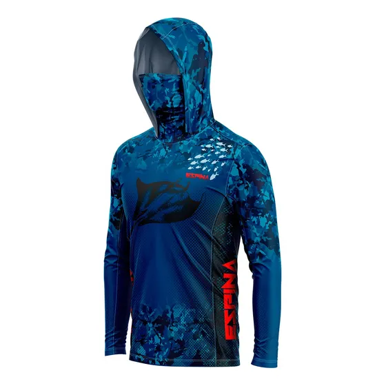 Playera Fishing Jersey De Pesca Deportiva Mantarraya Espina