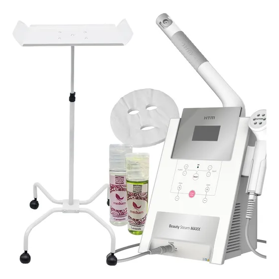 Beauty Steam Maxx Htm Vapor De Ozônio + Mesa Auxiliar Cor Branco 127/220V