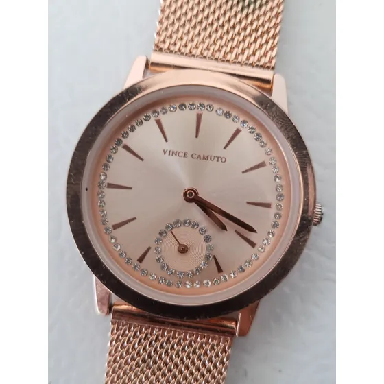 Reloj Vince Camuto Quartz Para Dama Elegante