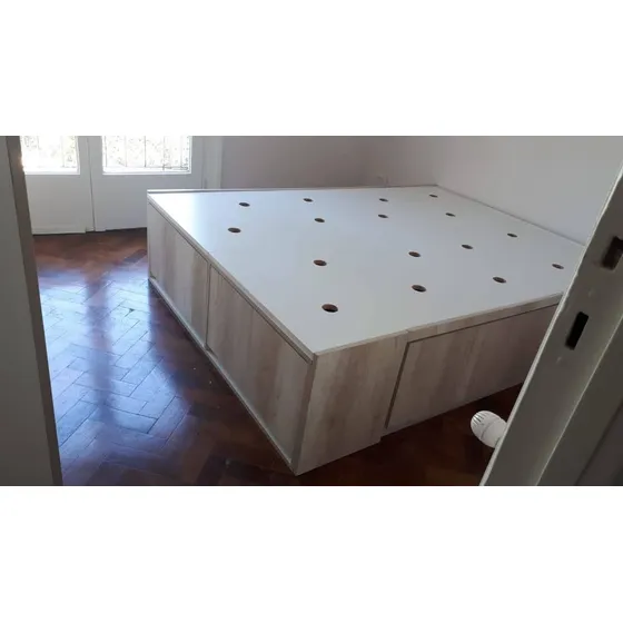 Bajosomier Dos Plazas Cajoneras Bauleras Botinero  Armado 