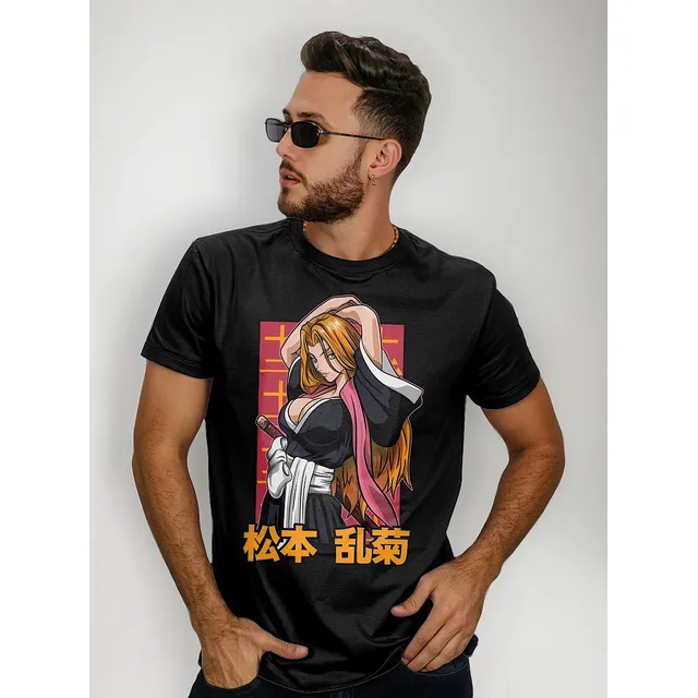 Remera Bleach Rangiku Matsumoto Shinigami Anime Estampada