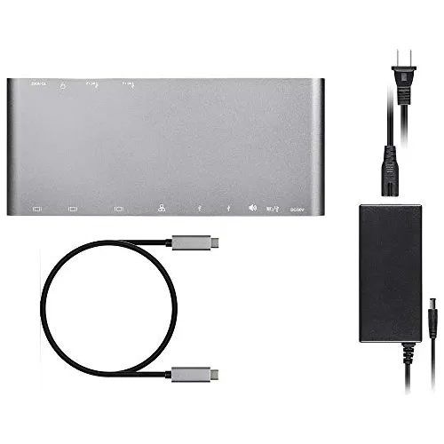 Usb Dual Monitor Estacion Acoplamiento Para Portatil Mst Mg