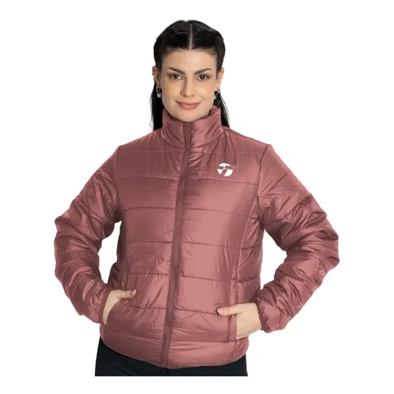Campera Topper Abrigo Inflada Impermeable Para Dama - El Rey