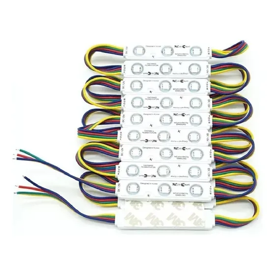 Modulo Led Rgb Pack X20 Modulos Exterior Interior Yarlux