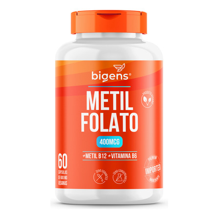 Metilfolato 60 Cps L Metil Folato Ácido Fólico Ativo Bigens Metilfolato 60 Cps L Metil Folato Ácido Fólico Ativo Bigens