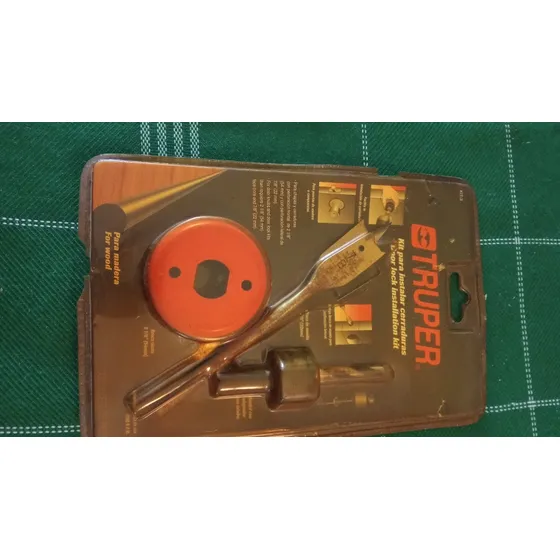 Kit Instalar Cerraduras Marca Truper,nuevo.calidad Excelente