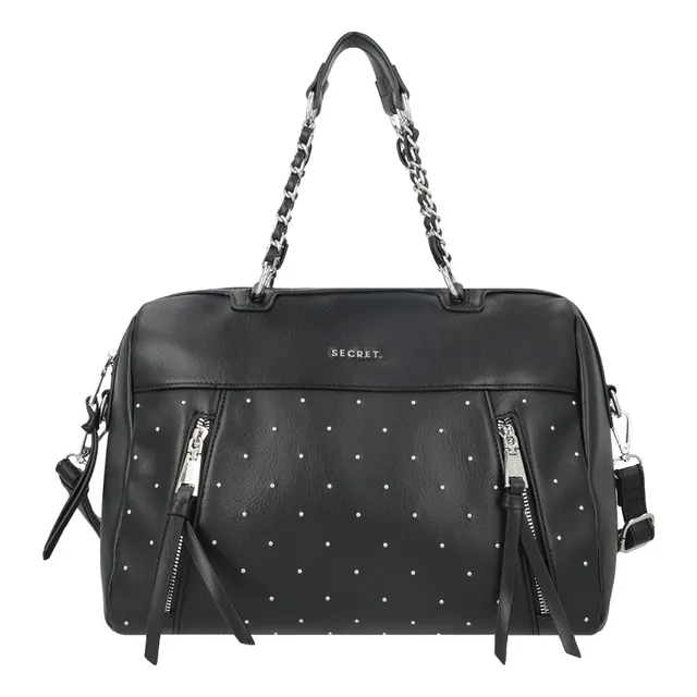 Cartera De Mano Secret Seattle Fw25 M Negro